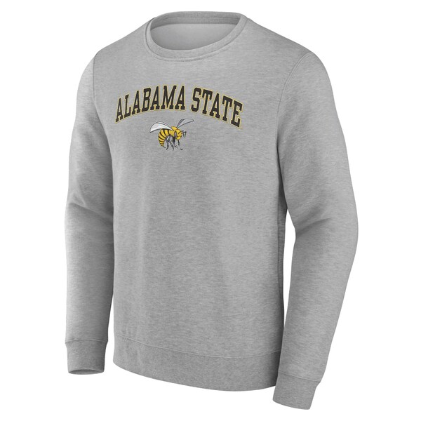 楽天astyファナティクス メンズ パーカー・スウェットシャツ アウター Alabama State Hornets Fanatics Branded Campus Sweatshirt Gray