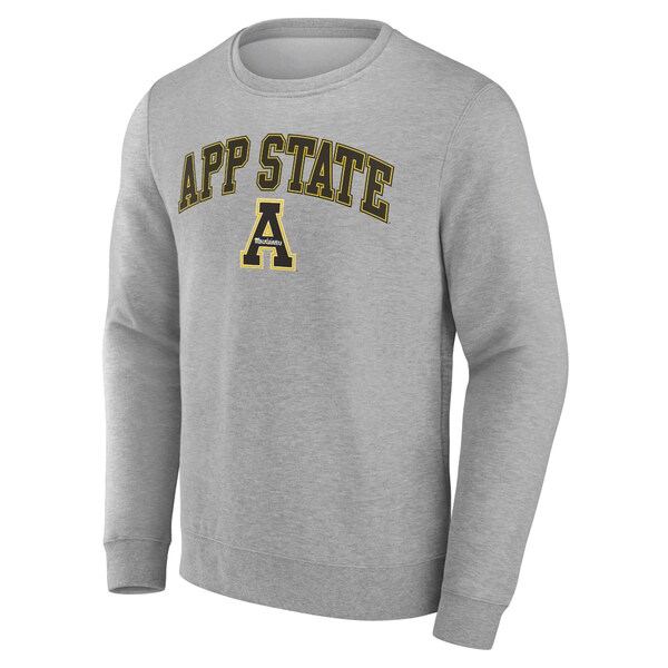 ファナティクス メンズ パーカー・スウェットシャツ アウター Appalachian State Mountaineers Fanatics Branded Campus Sweatshirt Gray