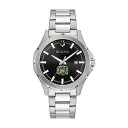 uo Y rv ANZT[ Ohio Bobcats Bulova Stainless Steel Sport Classic Watch -