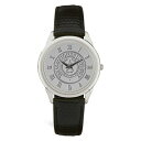 W[fB Y rv ANZT[ Texas Southern Tigers Medallion Black Leather Wristwatch -