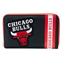 EWtC fB[X z ANZT[ Chicago Bulls Loungefly Patches Zip Around Wallet