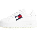 【送料無料】 トミーヒルフィガー レディース スニーカー シューズ Essential Icon Flatform Trainers White