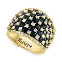 エフィー コレクション メンズ リング アクセサリー EFFY Emerald (3-3/4 ct. t.w.) & Diamond (1-1/5 ct. t....
