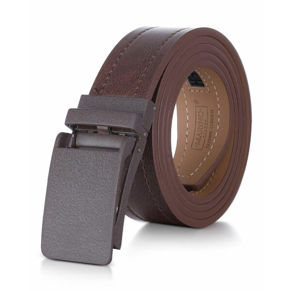 ミオマリオ メンズ ベルト アクセサリー Men's Sandpaper Linxx Ratchet Belt Coffee