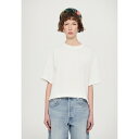 バウムウンドヘルガーデン レディース Tシャツ トップス JIANA - Basic T-shirt - white(4)