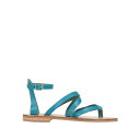 TWINSET cCZbg T_ V[Y fB[X Toe strap sandals Deep jade