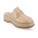 ジャーニーコレクション レディース スリッポン・ローファー シューズ Women's Antonina Platform Mule Loafers Tan