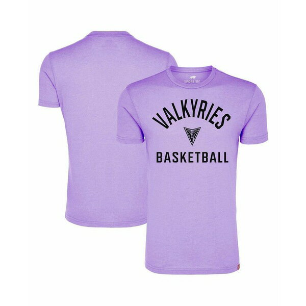 スポーティーク レディース カットソー トップス Men's and Women'sViolet Golden State Valkyries Super-Soft Comfy Tri-Blend T-Shirt Violet