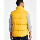 チャンピオン メンズ ジャケット&ブルゾン アウター Men's Solid-Color Quilted Puffer Vest Sunflower