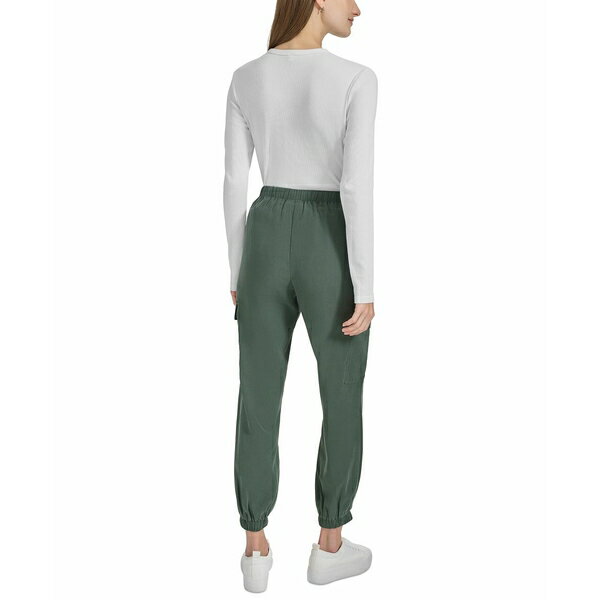 マークニューヨーク レディース カジュアルパンツ ボトムス Women's Woven Pull-On Cargo Pants Hunter