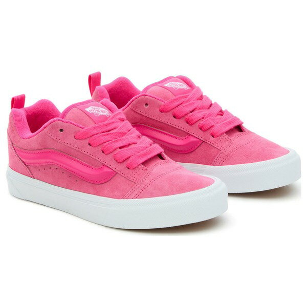 Vans バンズ メンズ スニーカー 【Vans Knu Skool Nubuck Shoe 'Pink' VN0009QCYU2】 サイズ US_8(26.0cm)
