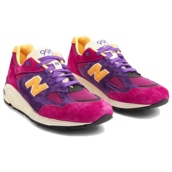 New Balance ニューバランス メンズ スニーカー 【New Balance Teddy Santis x 990v2 Made in USA 'Purple Yellow' M990PY2】 サイズ US_7(25.0cm)
