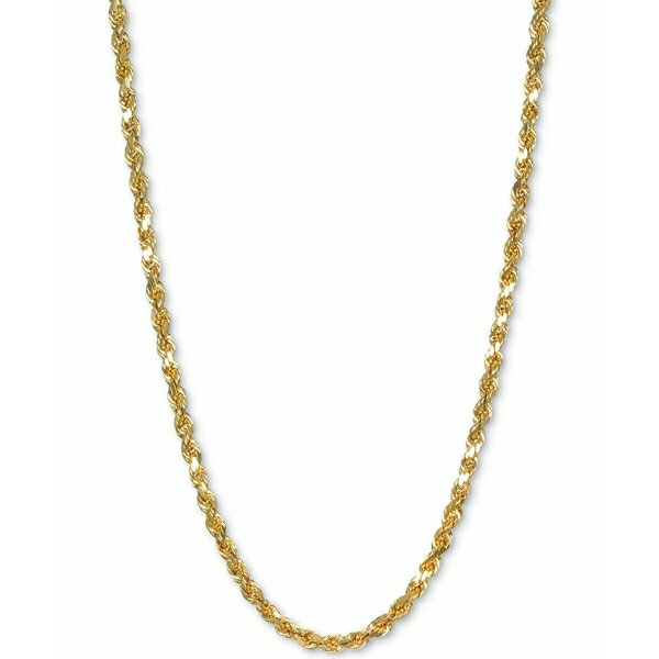 チョーカー イタリアン ゴールド レディース ネックレス・チョーカー・ペンダントトップ アクセサリー Rope 30" Chain Necklace in 14k Gold Yellow Gold