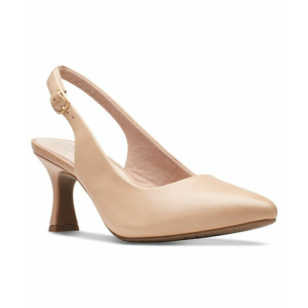 クラークス クラークス レディース パンプス シューズ Women's Kataleyna Step Slingback Pumps Warm Beige