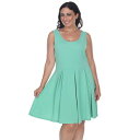 zCg}[N fB[X s[X gbvX Plus Size Crystal Dress Green