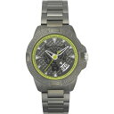 vCX|[c Y rv ANZT[ Men's Touchdown Gray Stainless Steel Bracelet Watch 44mm Gray