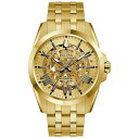 uo Y rv ANZT[ Men's Automatic Classic Sutton Gold-Tone Stainless Steel Bracelet Watch 46mm Gold-tone