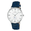 |Tu[ Y rv ANZT[ Men's Henry Genuine Leather Band Watch 841BHEL Blue