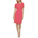 JoNC fB[X s[X gbvX Petite Short-Sleeve Sheath Dress Rosebud