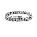 スティールタイム レディース ブレスレット・バングル・アンクレット アクセサリー Cluster Chain Bracelet Silver-Tone