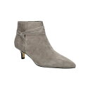 ベラヴィータ レディース ブーツ シューズ Women's Jani Ankle Booties Gray Suede Leather