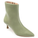 ジャーニーコレクション レディース ブーツ シューズ Women's Arely Pointed Booties Green