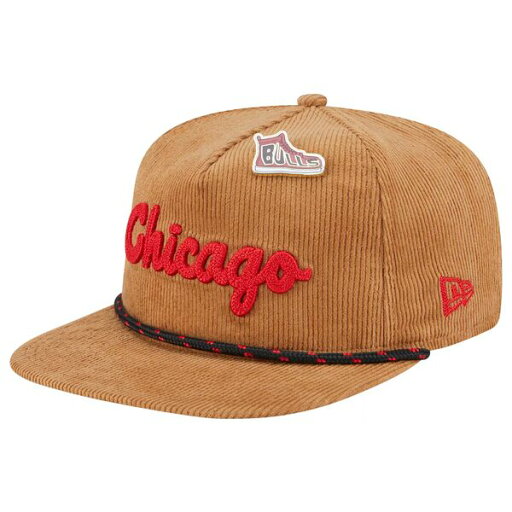 ニューエラ レディース 帽子 アクセサリー New Era Adult Chicago Bulls Brown Golfer Hat - ニューエラ レディース 帽子 アクセサリー New Era Adult Chicago Bulls Brown Golfer Hat -