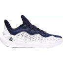 アンダーアーマー メンズ バスケットボール スポーツ Under Armour Curry 11 Basketball Shoes Navy/White