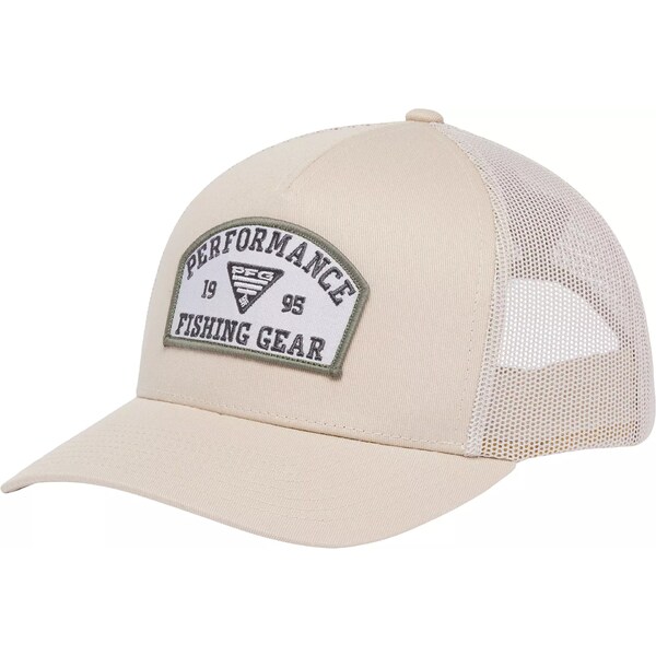 コロンビア レディース 帽子 アクセサリー Columbia Men's PFG Uncharted Mesh Snap Back Hat Fossil/PFG Arch 1995