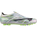 ミズノ メンズ サッカー スポーツ Mizuno Alpha II Japan AG Soccer Cleats White/Green