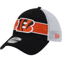ニューエラ レディース 帽子 アクセサリー New Era Adult Cincinnati Bengals Banded Team Team Color 39Thirty Stretch Fit Hat -(4)