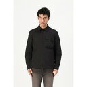 ベルスタッフ メンズ サンダル シューズ DROME OVERSHIRT - Summer jacket - black