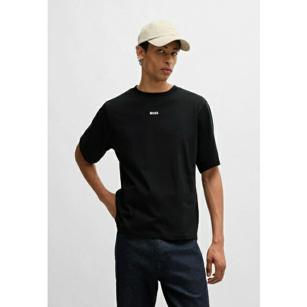 ボス レディース Tシャツ トップス ENIS SMALL LOGO - Basic T-shirt - black one