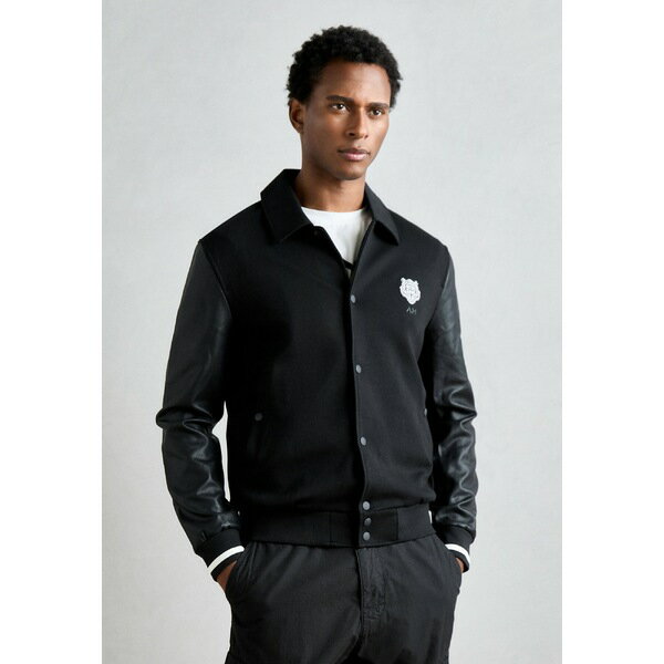 アンソニーモラート メンズ サンダル シューズ REGULAR FIT - Zip-up sweatshirt - black