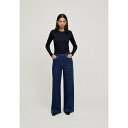 アイヴィ オーク レディース デニムパンツ ボトムス Flared Jeans - indigo blue(4)