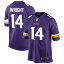 ʥ  ˥ե ȥåץ Minnesota Vikings Nike Custom Game Jersey Purple