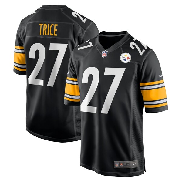 ナイキ メンズ ユニフォーム トップス Cory Trice Pittsburgh Steelers Nike Game Jersey Black