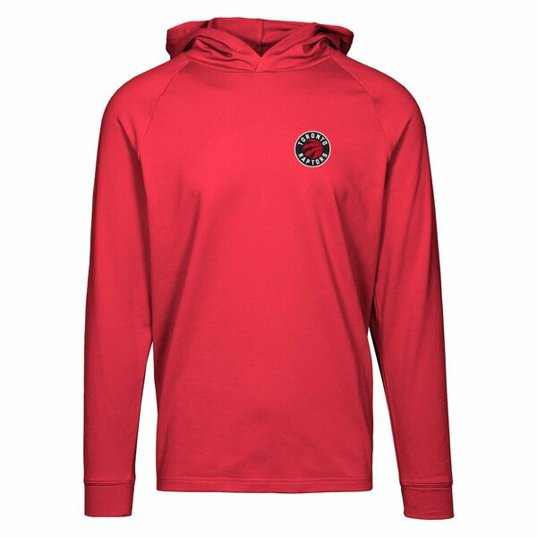 レベルウェア メンズ ジャケット＆ブルゾン アウター Toronto Raptors Levelwear Dimension Insignia Core Pullover Hoodie Red