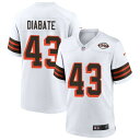 ナイキ メンズ ユニフォーム トップス Cleveland Browns Nike 1946 Collection Alternate Custom Jersey White