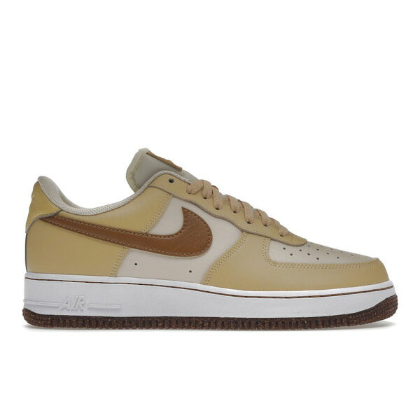 Nike ナイキ メンズ スニーカー 【Nike Air Force 1 Low '07 LV8 Pearl White Sesame】 サイズ US_8(26.0cm) Pearl White/Sesame/White/Yale Brown