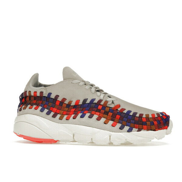 Nike ナイキ メンズ スニーカー 【Nike Air Footscape Woven Light Bone Rainbow】 サイズ US_9.5(27.5cm) Light Bone/Light Bone-Sail-Total Crimson