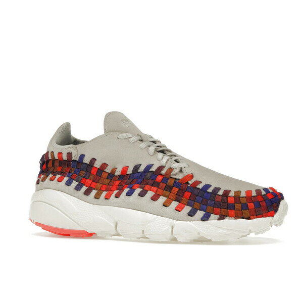 Nike ナイキ メンズ スニーカー 【Nike Air Footscape Woven Light Bone Rainbow】 サイズ US_9.5(27.5cm) Light Bone/Light Bone-Sail-Total Crimson