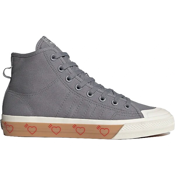 adidas アディダス メンズ スニーカー 【adidas Nizza Hi Human Made Grey Five】 サイズ US_9.5(27.5cm) Grey Five/Grey Five/Grey Five