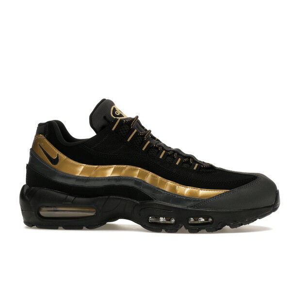 Nike ナイキ メンズ スニーカー 【Nike Air Max 95 Black Metallic Gold】 サイズ US_6.5(24.5cm) Black/Black-Metallic Gold-Anthracite