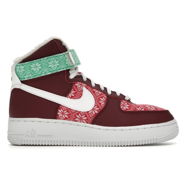 楽天astyNike ナイキ メンズ スニーカー 【Nike Air Force 1 High Nordic Christmas （2020）】 サイズ US_10.5（28.5cm） Team Red/White-University Red