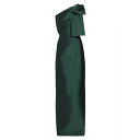 サーチンアンドバビ レディース ワンピース トップス Bonnie Bow One-Shoulder Gown forest green