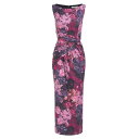 ケイアンガー レディース ワンピース トップス Sabina Floral Knotted Maxi Dress boysenberry multi