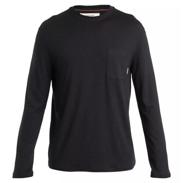 アイスブレーカー メンズ シャツ トップス Icebreaker Men's Merino 150 Tech Lite III Short Sleeve T-Shirt Black