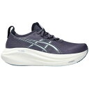 アシックス レディース ランニング スポーツ ASICS Women's GEL-NIMBUS 27 Running Shoes Indigo/Gray
