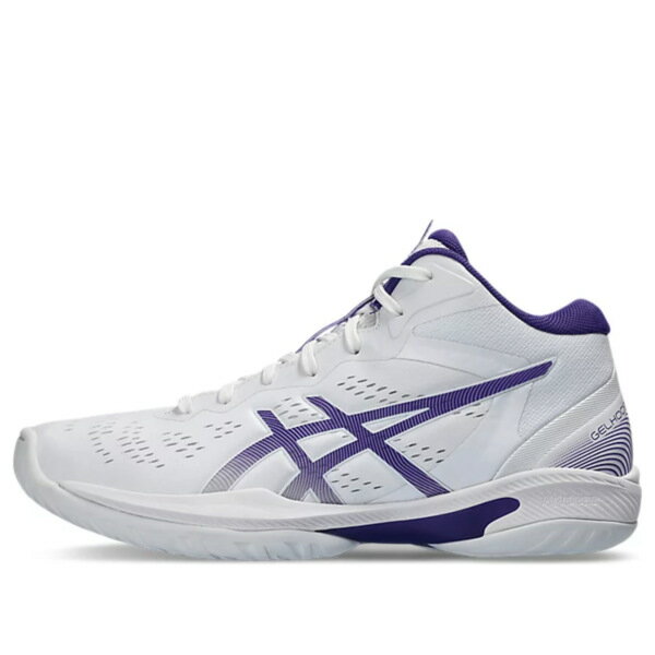 ASICS アシックス メンズ スニーカー White/Gentry Purple 【ASICS Gelhoop V16 'White Gentry Purple' 1063A078-102】 サイズ US_M_14
